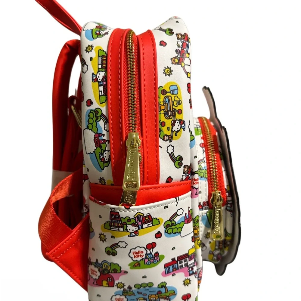Loungefly Pink Hello Kitty Character Backpack - Picture 4 of 5